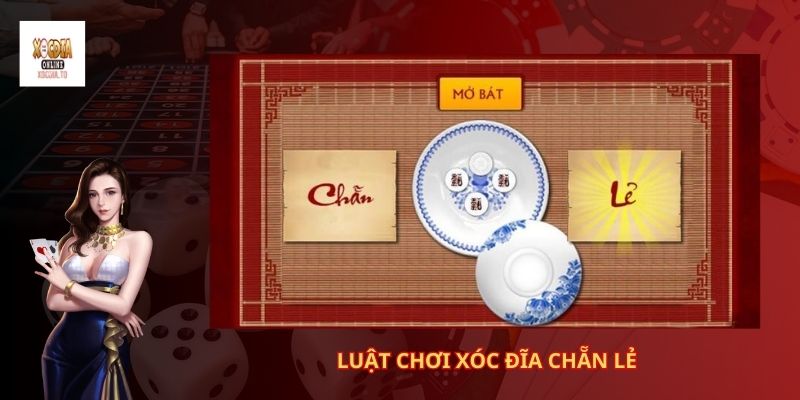 Luật chơi xóc đĩa chẵn lẻ