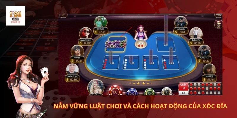 Nắm vững luật chơi và cách hoạt động của xóc đĩa