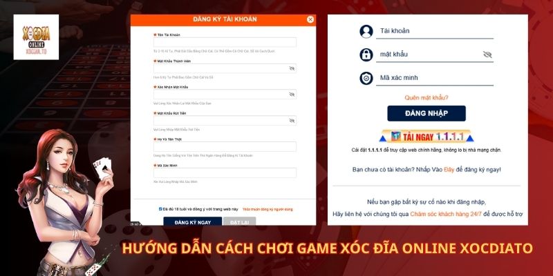 Hướng dẫn cách chơi game xóc đĩa online xocdiato